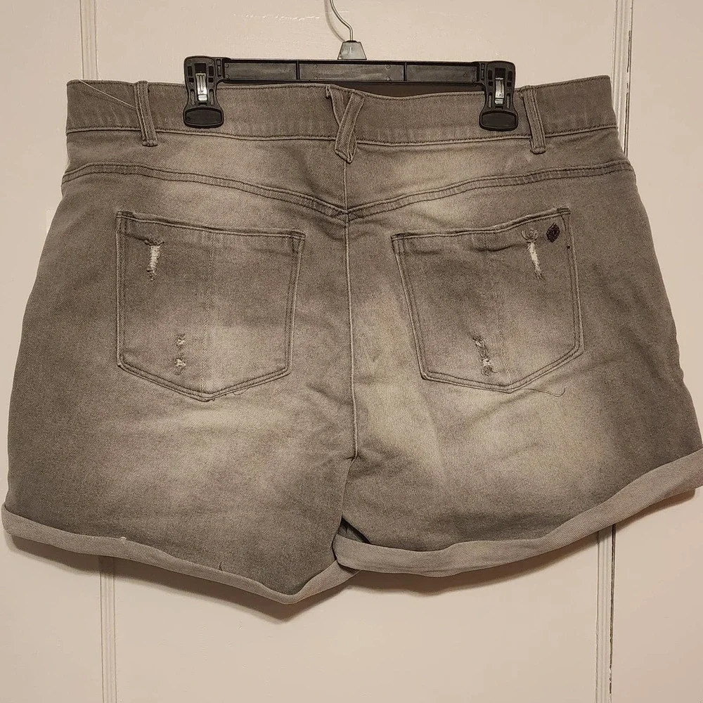 Democracy AB Solutions Denim Shorts 20W - Picture 2 of 6